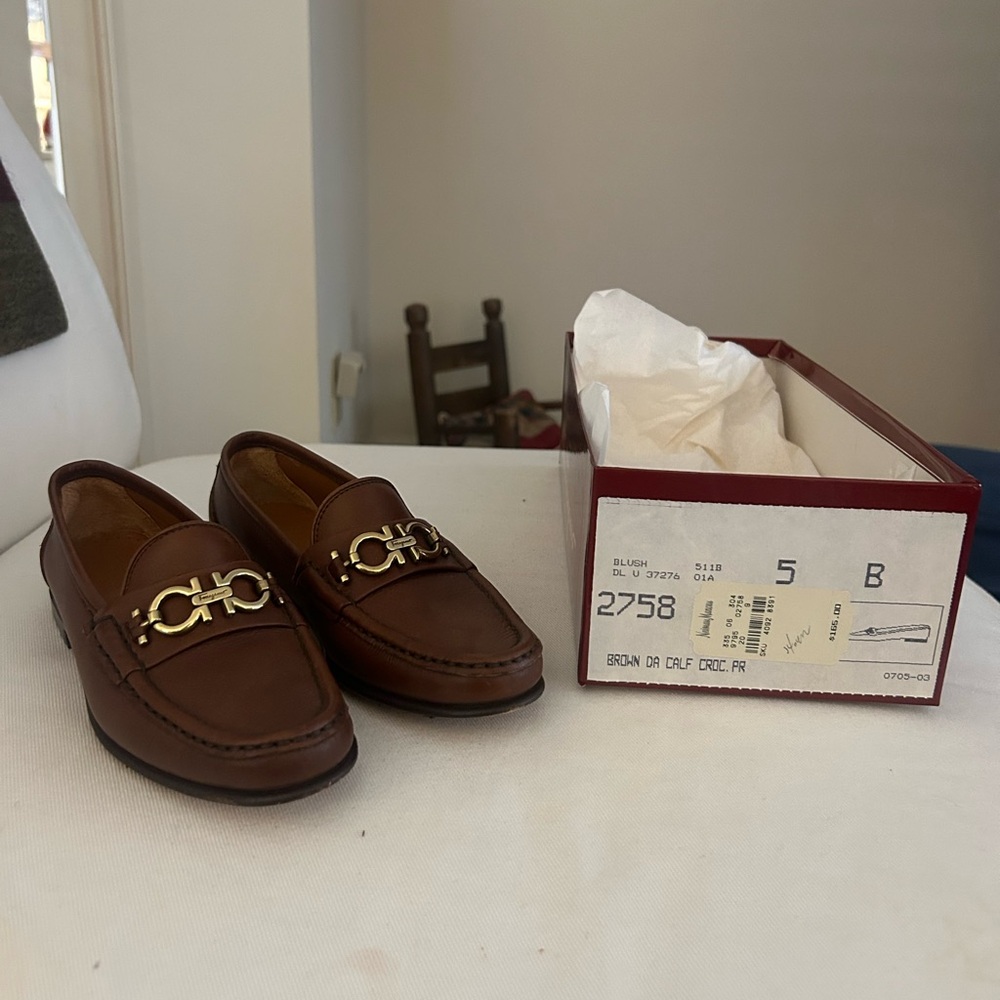 Vintage Ferragamo loafers